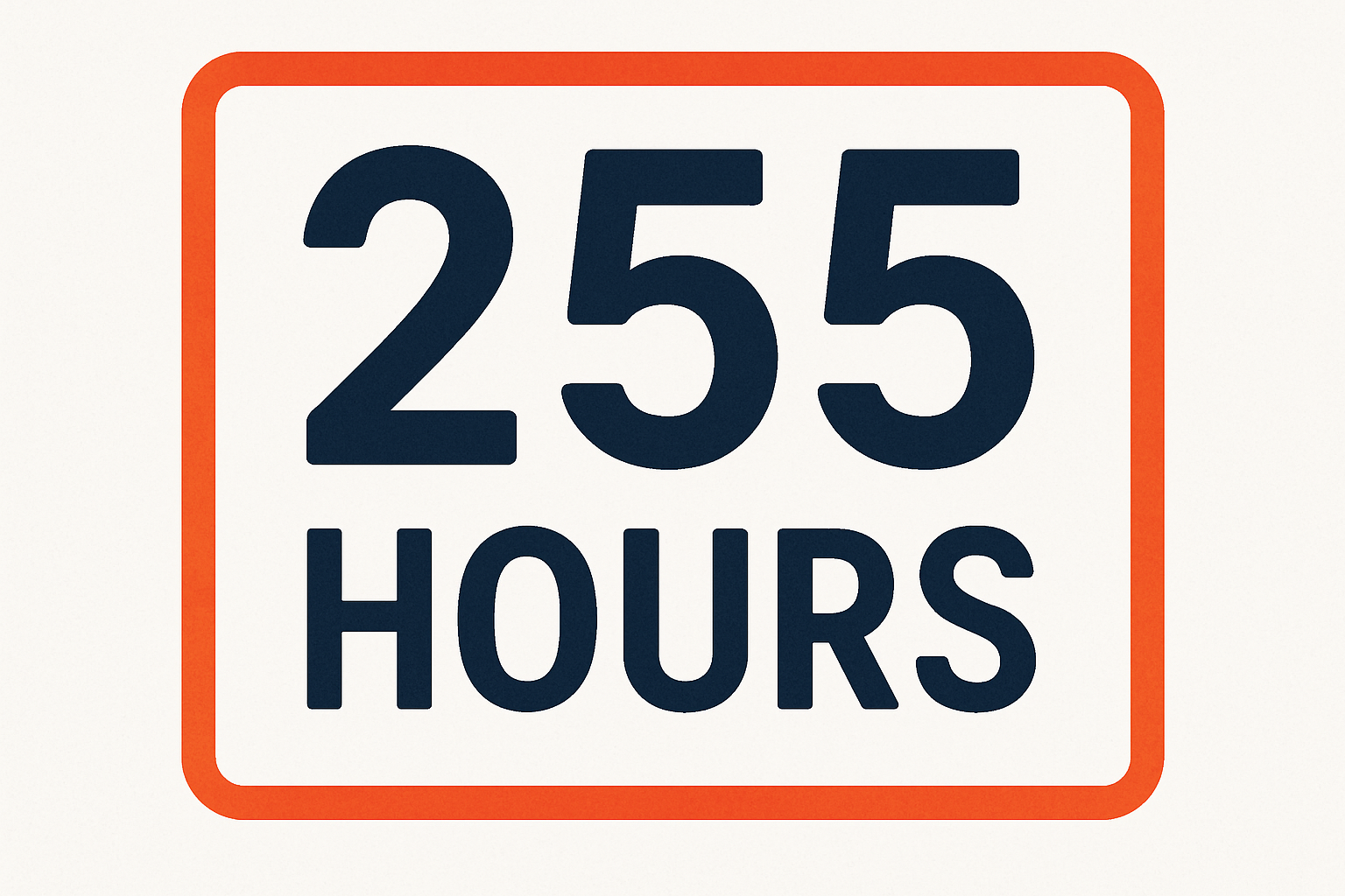 255 hours project time-1