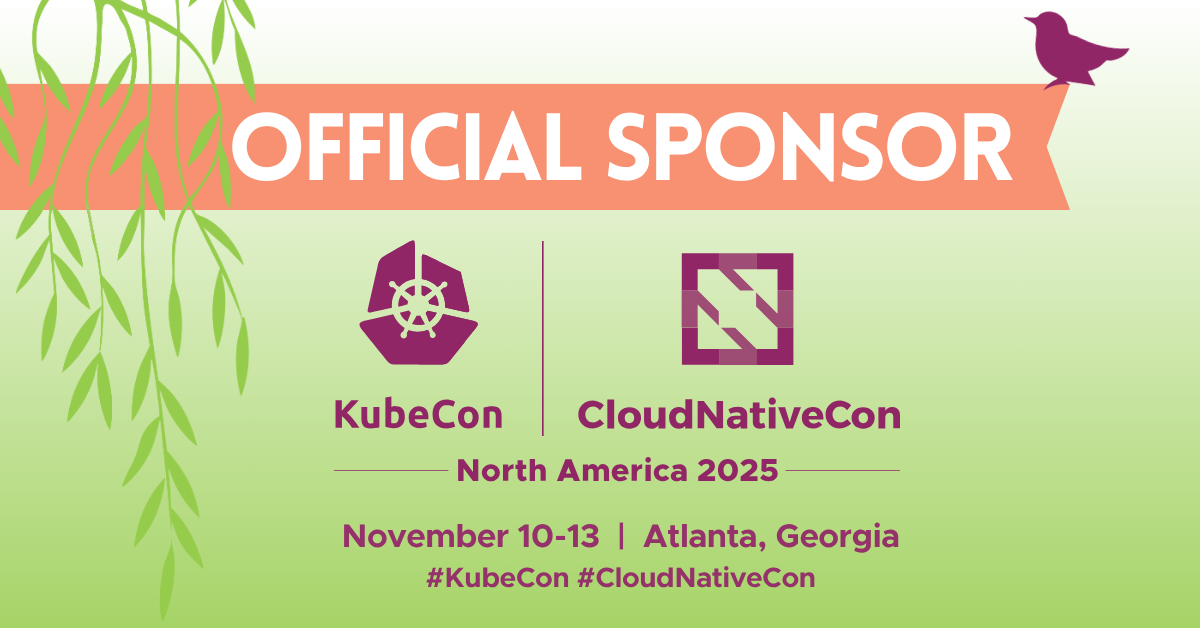 2025 KubeCon Official Sponsor