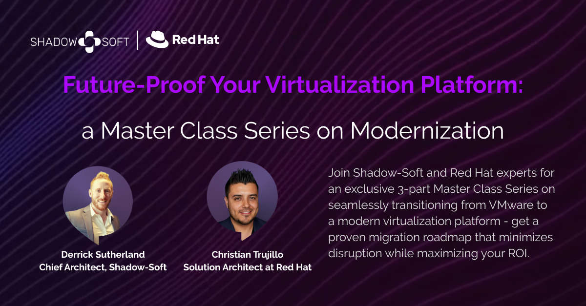 a Master Class Series on Modernization